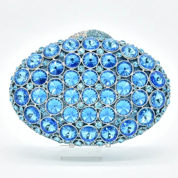 

Metallic Hollow Out Crystal Floral Women Evening Clutch Bag Bridal Wedding Clutch Bag Bridal Wedding Diamonds Bag Rhinestone