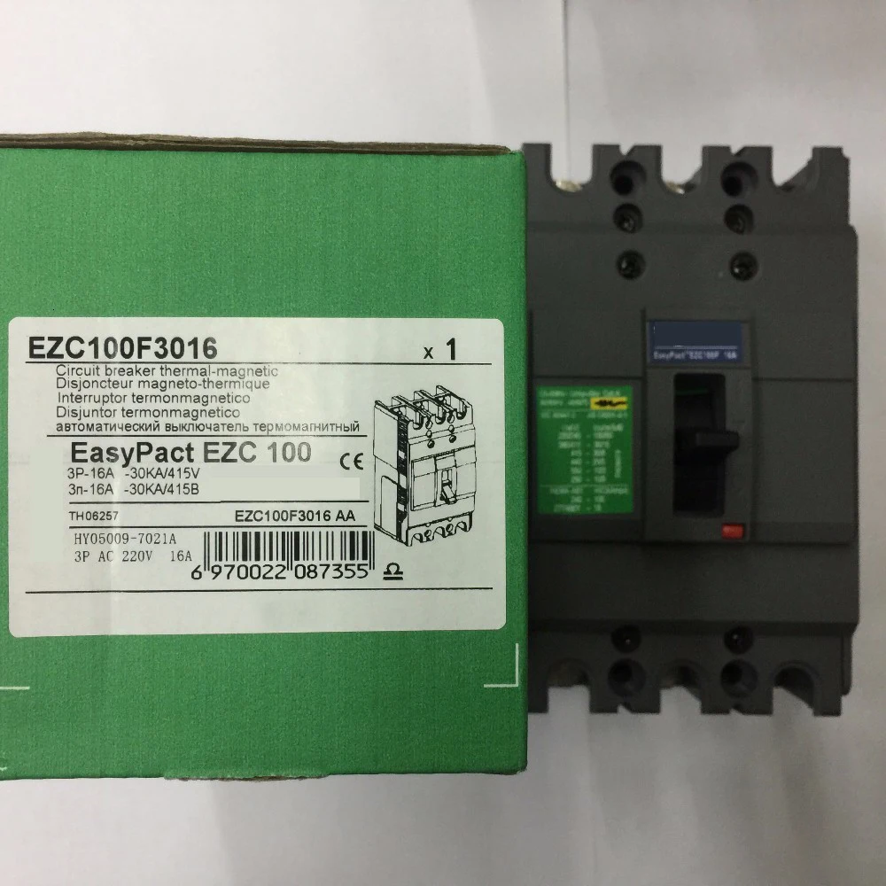EZC100F/H/N Литой чехол автоматический выключатель 60A 80A 100A MCCB