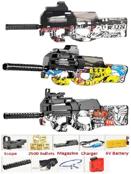 

Electric toy gun, Water Ball Bullets, P90 Graffiti Edition. New 2020!