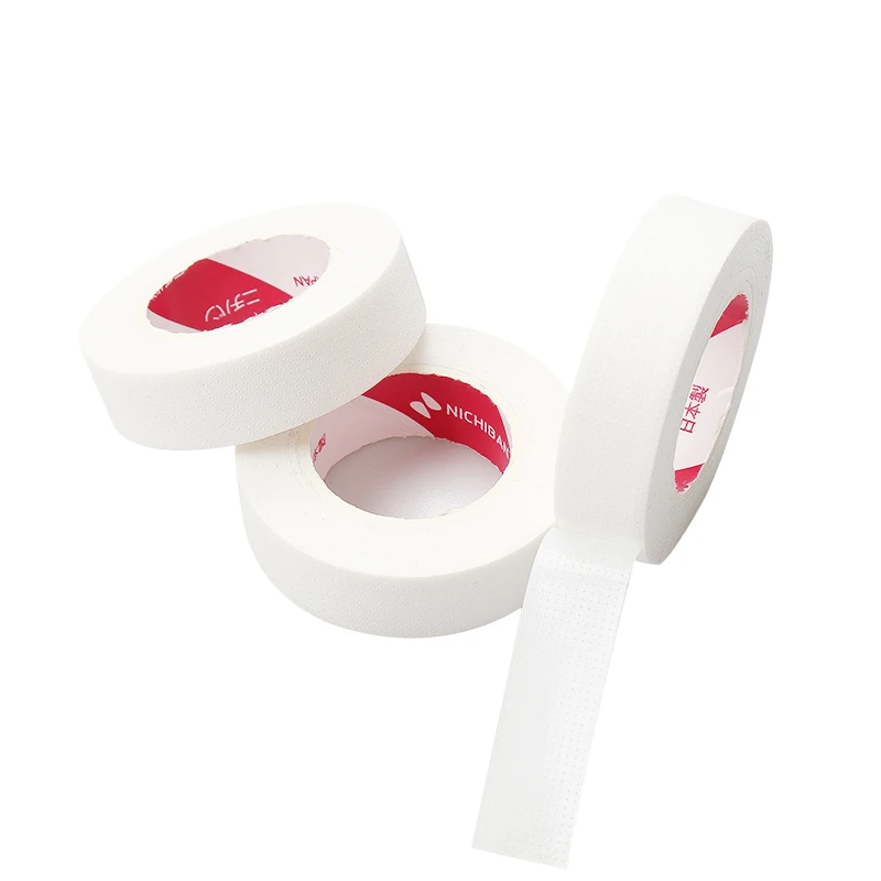 3 rolle Pfropfen Wimpern Japanischen Band Atmungs Klebstoff Isolation Lint Kostenlose Medizinische Band Auge Pad Unter Patch Wimpern Verlängerung – Detail 4