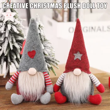 

Christmas Faceless Gnome Santa Xmas Tree Hanging Ornament Doll Toy Decor Christmas Gift SP99