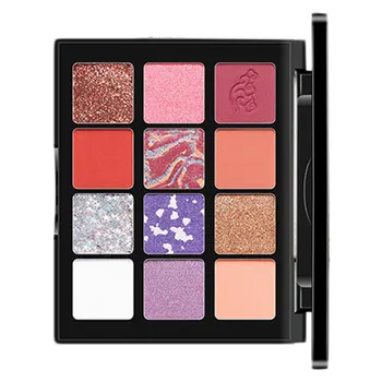 

1Pc Chinese Style Dragon And Phoenix With Carved 12 Color Sequins Matte Pearl Light Not Easily Dizzy Catch Eye Shadow