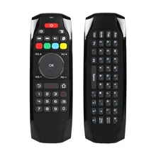 G7 Air Mouse Keyboard 2.4G RF Smart Remote Control with with 6-axis Gyro for Android TV Box Computers Motion Sensing Game original rii mini i7 2 4g wireless fly air mouse remote control motion sensing built in 6 axis for android tv box smart pc