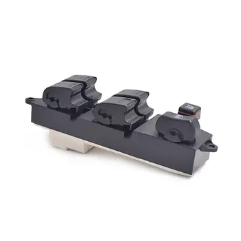 

Glass Lift Master Switch Plastic Lift Switch Lifting Of Window Glass Applicable Left-Hand Drive Black for Toyota Prado Yaris