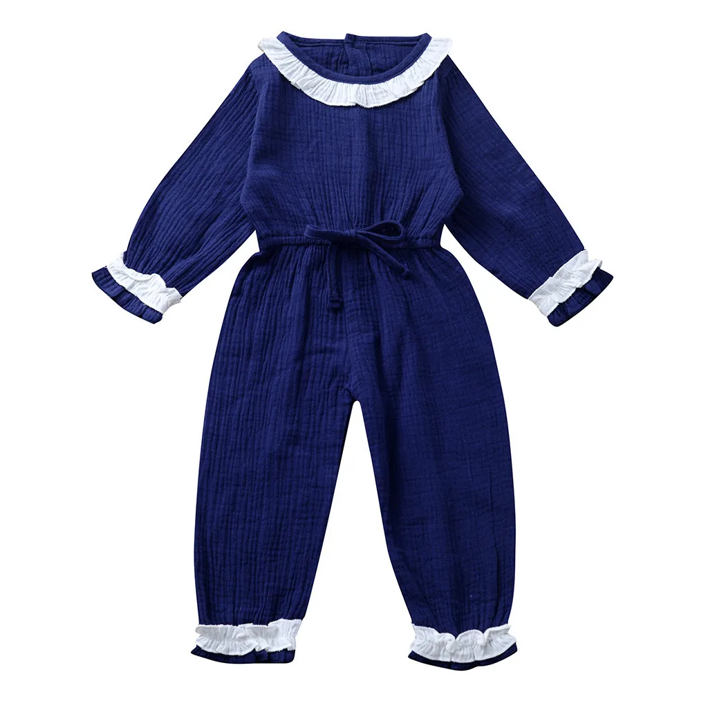 Одежда для маленьких девочек детская одежда комбинезон зимний костюм для Хэллоуина pudcoco комбинезон с кружевными оборками для детей от 0 до 24 месяцев Z4