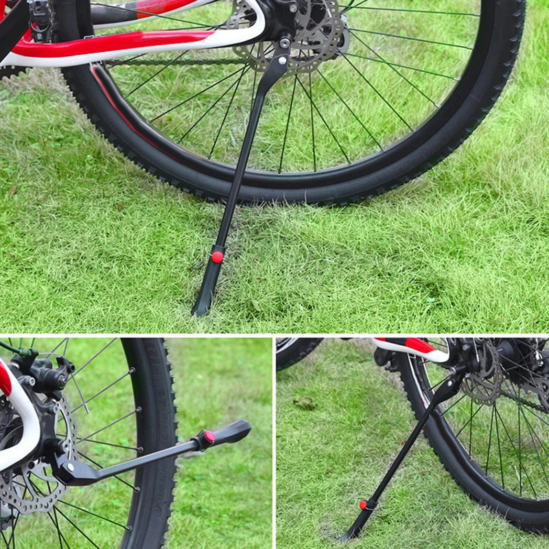 MTB Горная дорога велосипед сторона Kick Kickstand Quick Release палка стенд велосипед