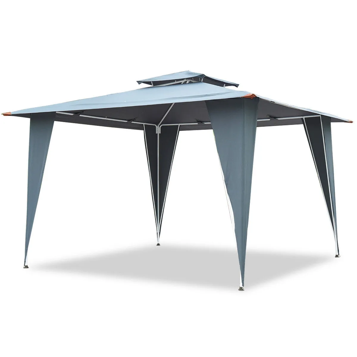 

2 Tiers 11.5' x 11.5' Gazebo Canopy Shelter Patio Awning Tent OP3514