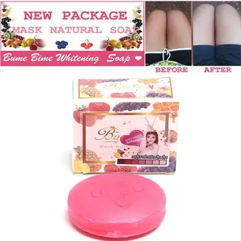 

BellyLady Whitening Soap Handmade Soap White Skin Natural Soaps Bath Fruit Essential Oil Soap