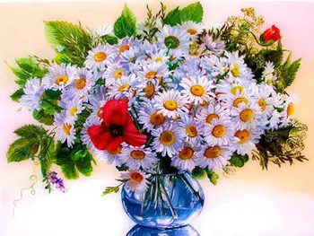 

Diamond Painting Flower 5d Diy Mosaic Full Square Round Drill Diamant Of Rhinestone Daimond Embroidery Pictures Sale