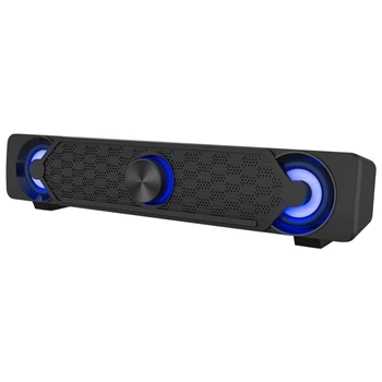 

Smalody 9017 Computer Speaker with Led Light Effect Stereo Pc Laptop Desktop Usb Speaker
