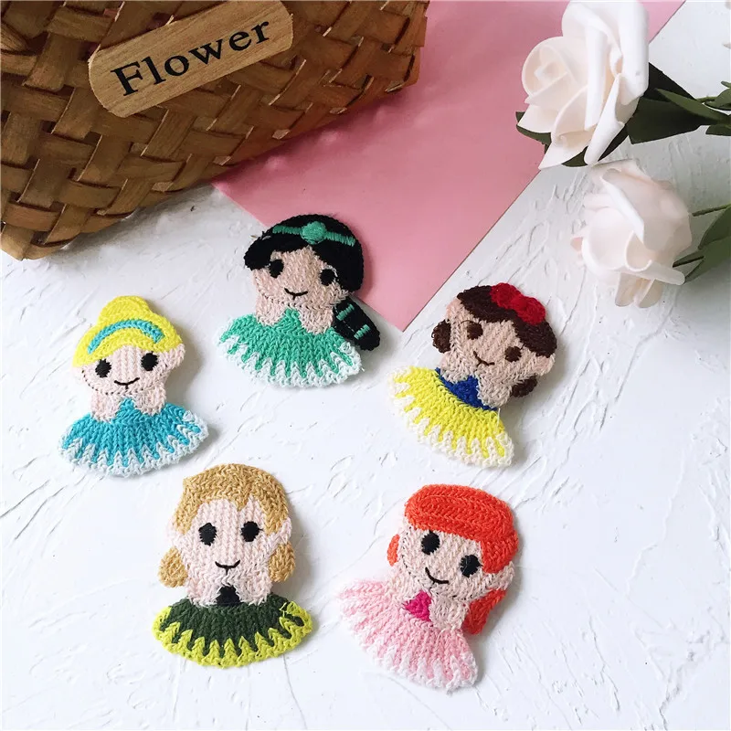 

7CM 45Pcs/Pack Mix Colors Handmade Girl Knitting Children's Woolen Yarn Diy Jewelry Making Finding Hair Accessories For Hairwear