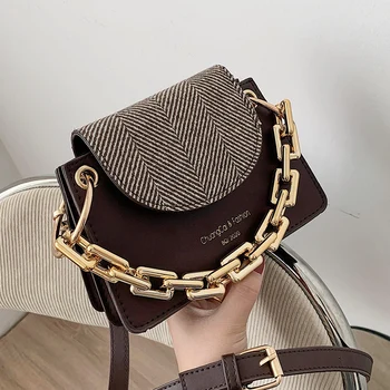 

Special-interest Design Small Bag Chain Small Square Bag New Trendy Korean Versatile One-shoulder Crossbody Fashion for Women PU