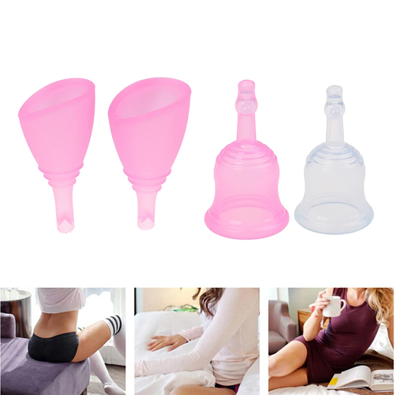 Medical Grade Silicone Menstrual Cup Feminine Hygiene Copa Lady Period Coppetta Mestruale Coupe Menstruelle | Красота и здоровье