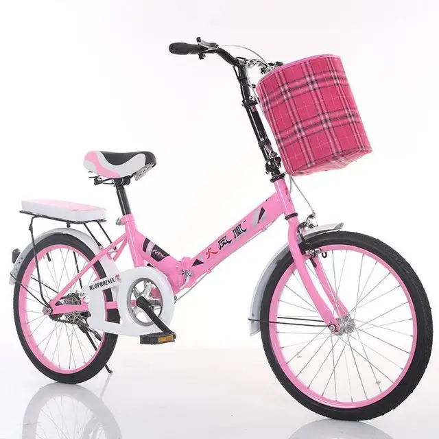 Doki Toy 2021 New 20 Inches Of Adult Men And Women Bicycle Folding Bicycles Children's Primary And Middle School Students 4