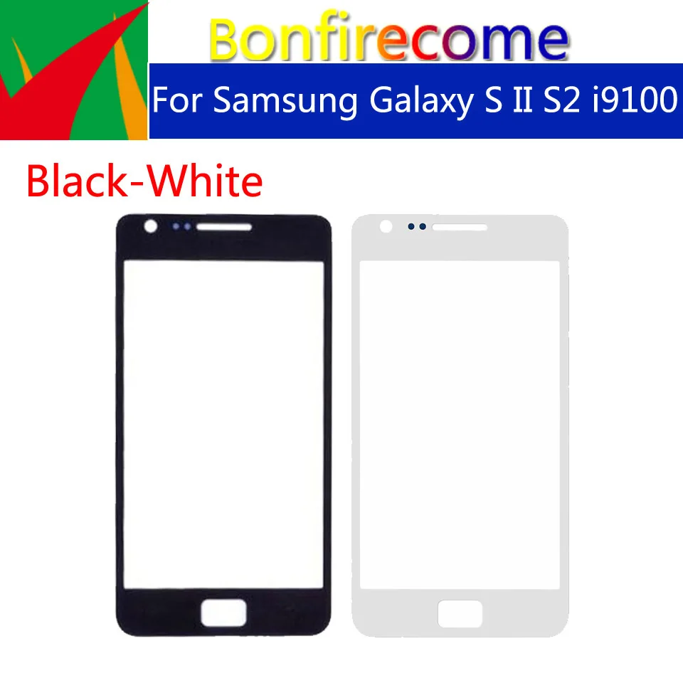 I9100 сенсорный экран для Samsung Galaxy S II S2 i9100 i9100p GT-i9100 GT-i9100p lcd переднее внешнее стекло замена сенсорного экрана объектива