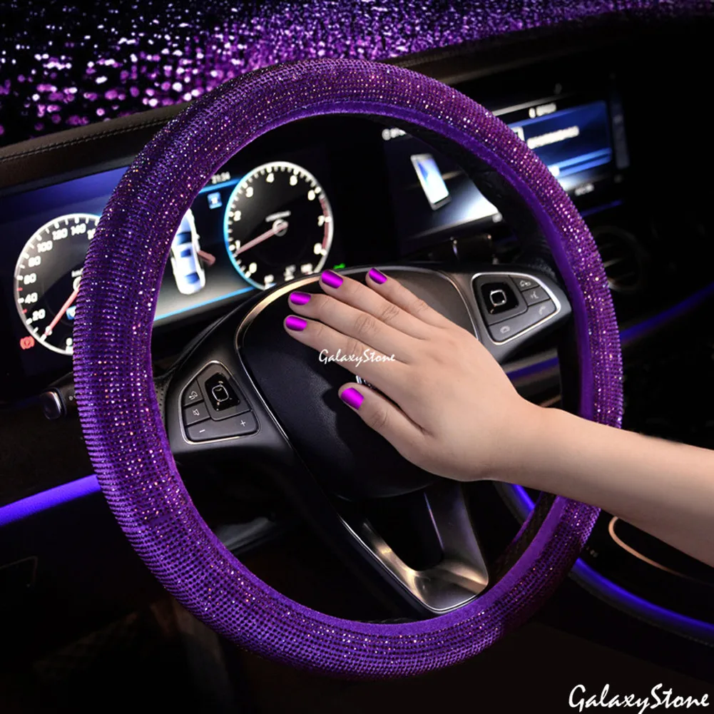 Новая специальная крышка рулевого колеса с Cystal Прекрасный подходит для Mercedes C Class C200L E Class E300L