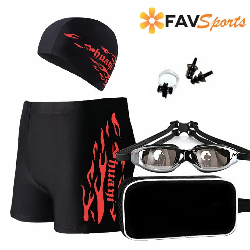 FAVSPORTS противотуманные плавательные очки для плавания регулируемые УФ-защитные очки для плавания для взрослых очки