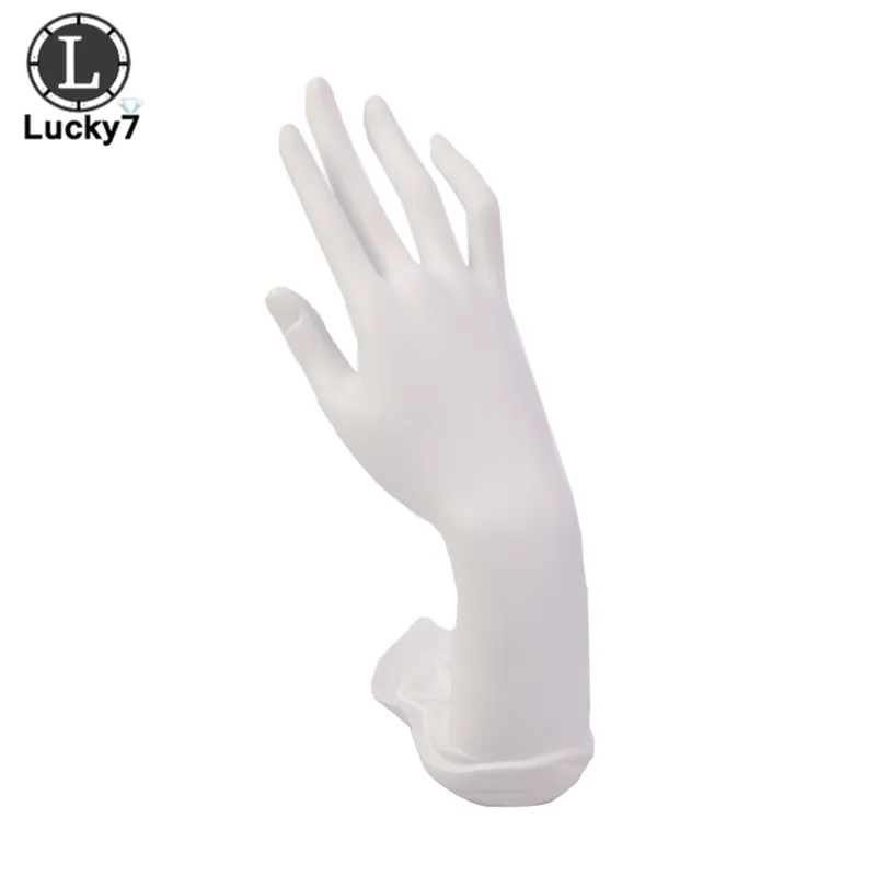Lotus Hand Полимерная боковая портретная модель ожерелье Подставка для хранения ювелирных изделий серьги Висячие браслет кольцо ювелирные изделия дисплей реквизит ок ручная модель - Цвет: Lotus Hand