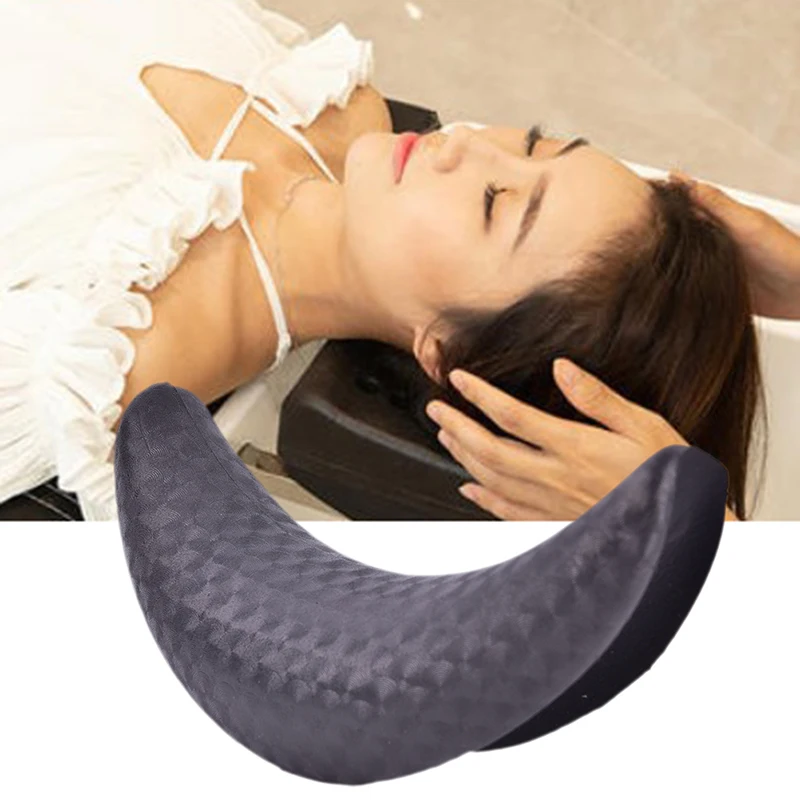 1Pcs Salon Spa Hair Beauty Washing Sink Cushion Shampoo Bowl Basin Gripper Gel Neck Rest Pillow Hairdresser Beauty Accessories