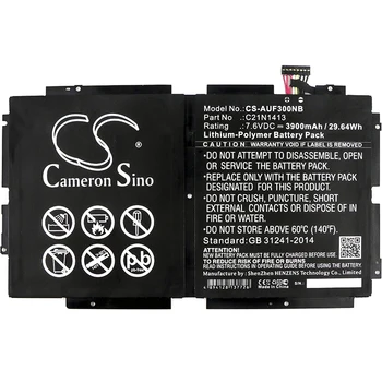 

Cameron Sino 3900mAh Battery For Asus T300FA-DH12 T300FA-DH12T-CA T300FA-FE001H Transformer Book T300FA,C21N1413
