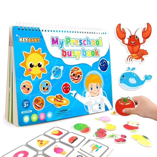 Montessori Sensory Board Busy Book Travel Toys Preschool Learning  Activities Educational for Toddlers Kid Basic Life Skills Toys - AliExpress