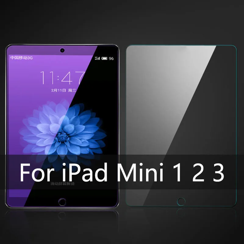 Закаленное стекло для iPad Mini 1 2 3 4 5 протектор экрана планшета для iPad Pro 11 10,5 Защита экрана для iPad 10,2 Air 1 2 Pro 9,7 - Цвет: For iPad Mini 1 2 3