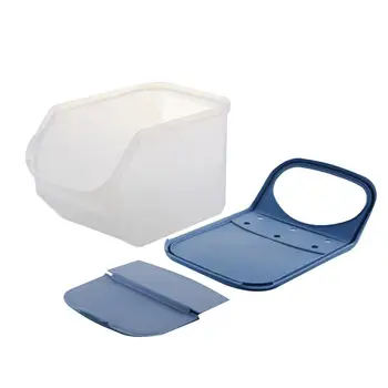 

PP Grain Kitchen Sealed Box Environmental Practical Food Storage Barrel Collecting Tank Rice Organizer Container Dessert