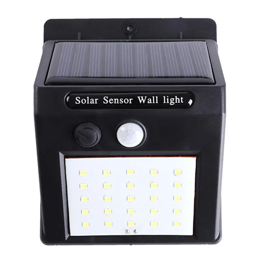 Новый светодиодный солнечный свет уличная Солнечная Лампа PIR датчик движения