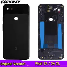 Oryginalny Google Pixel3A Pixel 3A XL tylna pokrywa baterii drzwi tylna szklana obudowa wymiana obudowy Google Pixel 3A pokrywa baterii
