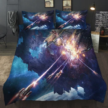 

Men Fashion 3D Star Wars Printing Bed Sets Duvet Cover with Pillow Cover 2/3 Pcs Bedding Set US/UK/AU 11 Size