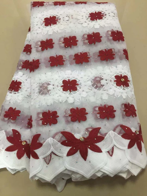 As Pictures 6 WINE Latest French Nigerian Lace Fabrics High Quality Tulle African Lace Fabric HLL4134. Wedding Stones French Tulle Lace - Цвет: As Pictures 6