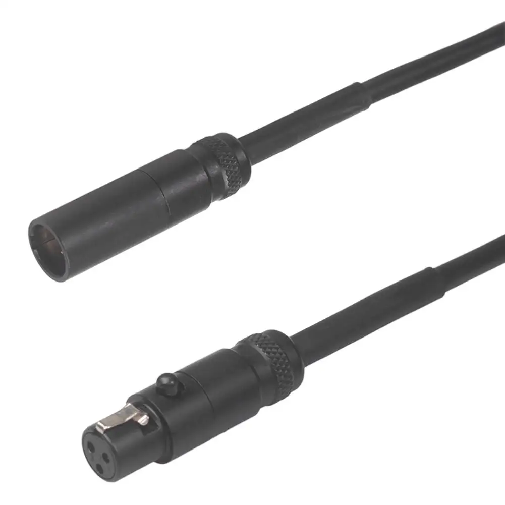 3pin MINI XLR Мужской и Женский аудио кабель для различных камер профессиональное оборудование для фотосъемки Микрофон интерфейс подключения