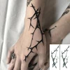 Waterproof Temporary Tattoo Sticker Black Tree Branch Design Fake Tatto Flash Tatoo Arm Hand Body Art for Women Men ► Photo 1/6