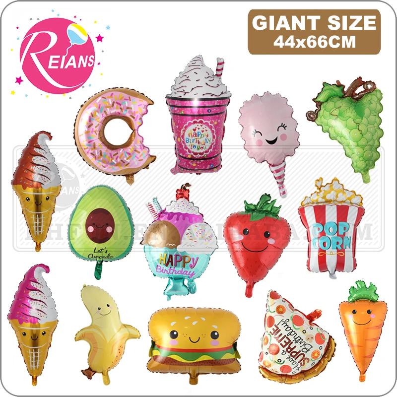 Ice Cream Birthday Party Decorations | Inflatable Ice Cream Balloons -  Cartoon Big - Aliexpress