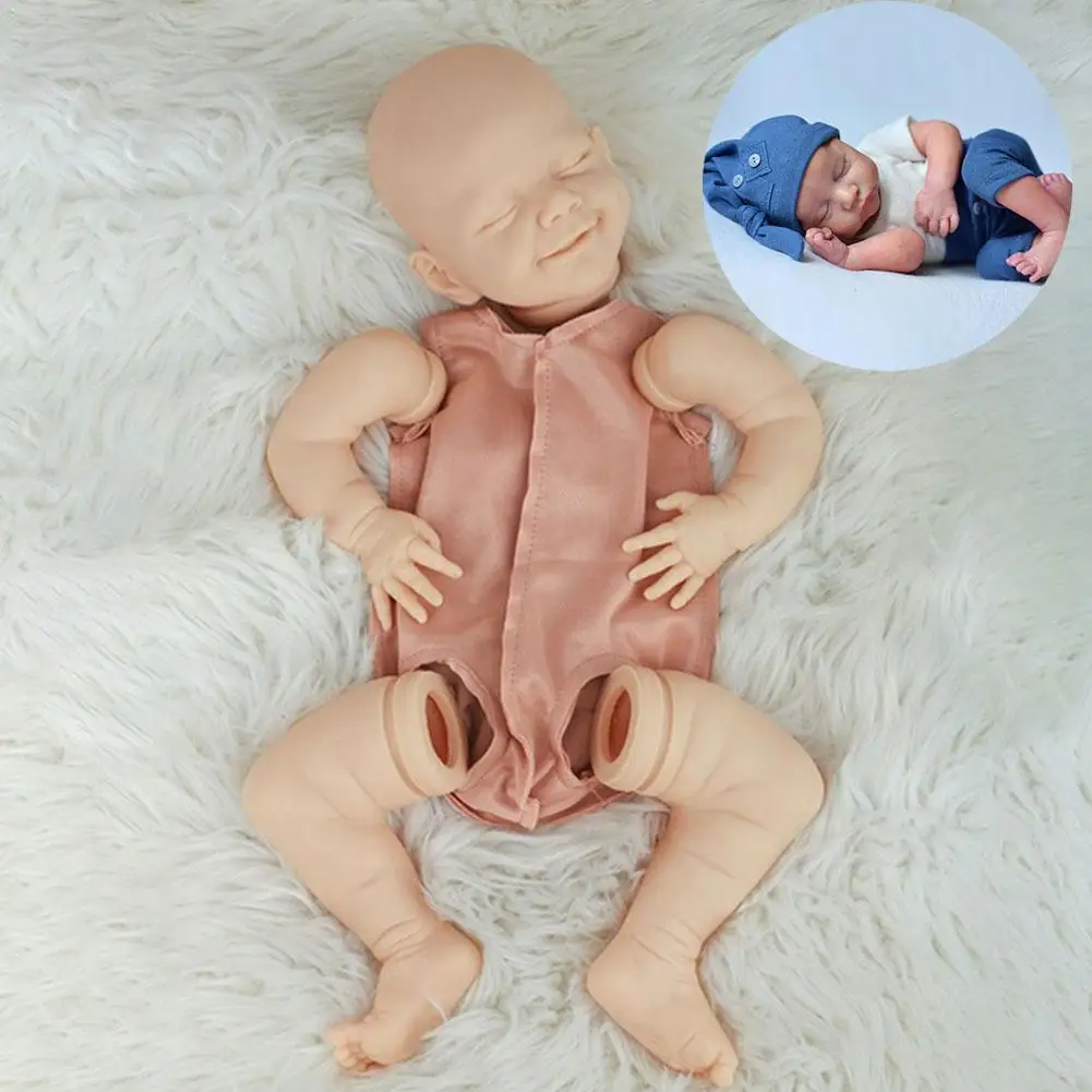 

17Inch 43Cm Reborn Simulation Baby Unfinished Blank DIY Unpainted C9E1