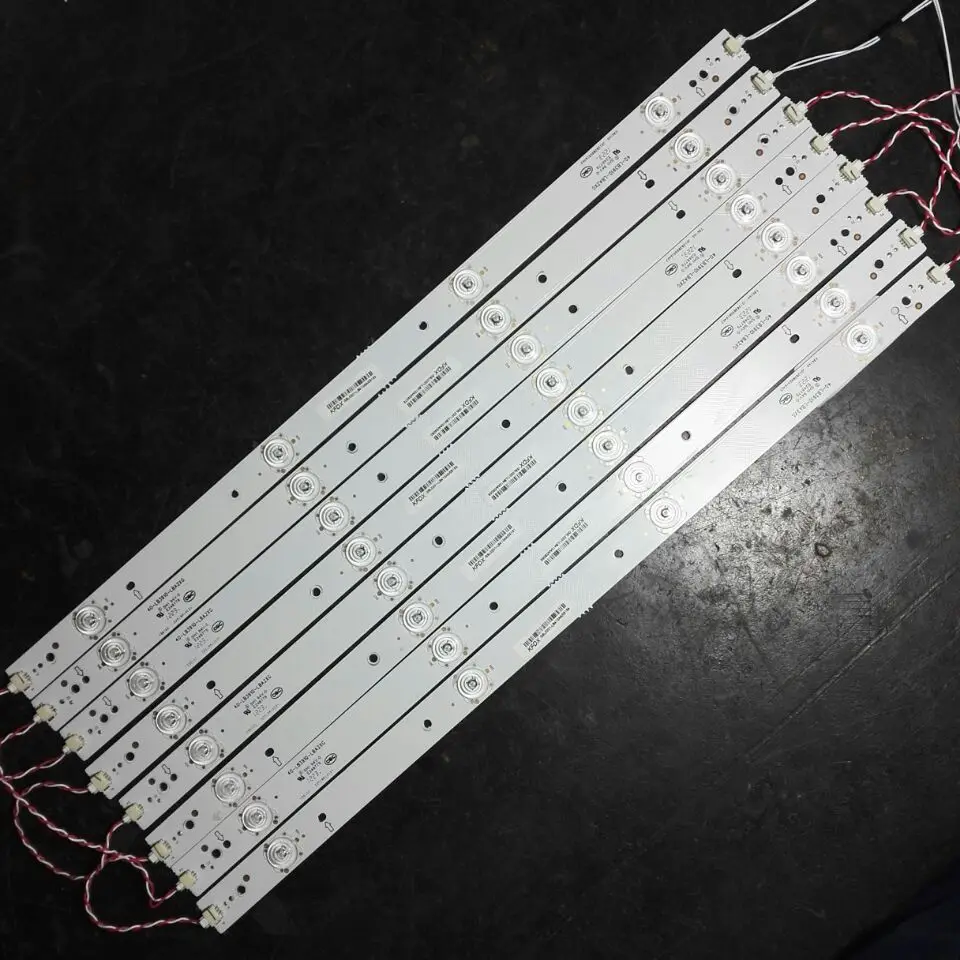 1 комплект = 8 шт. светодиодный Подсветка полосы 4 лампы 40-LB3910-LBA2XG для L39F3320B светодиодный-39B300 светодиодный 39C710K Экран LVF390AUTM