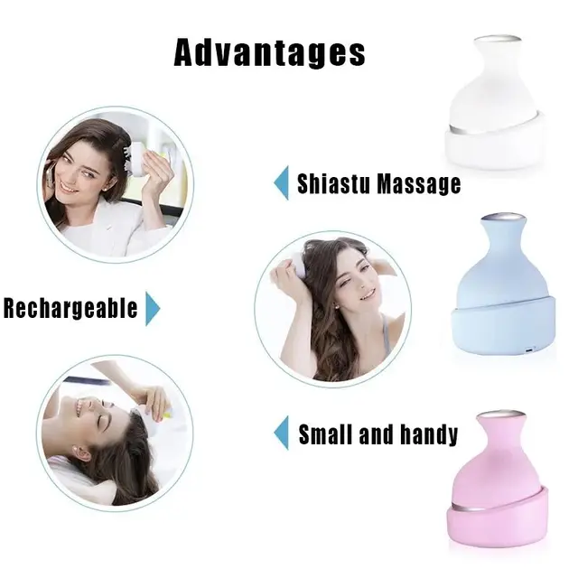 Wireless Electric Head Massager 2