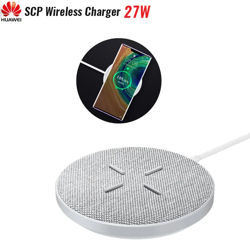 Оригинальное Беспроводное зарядное устройство HUAWEI SuperCharge 27W Max для мобильного