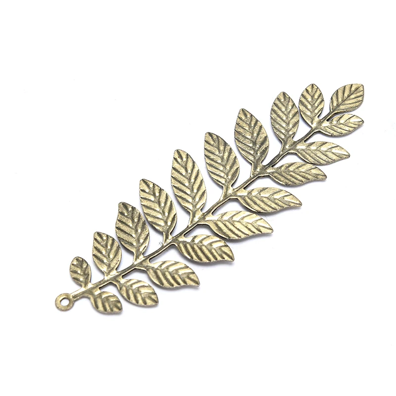 10 шт. пластина для штамповки листьев филиграни металлический лист золото