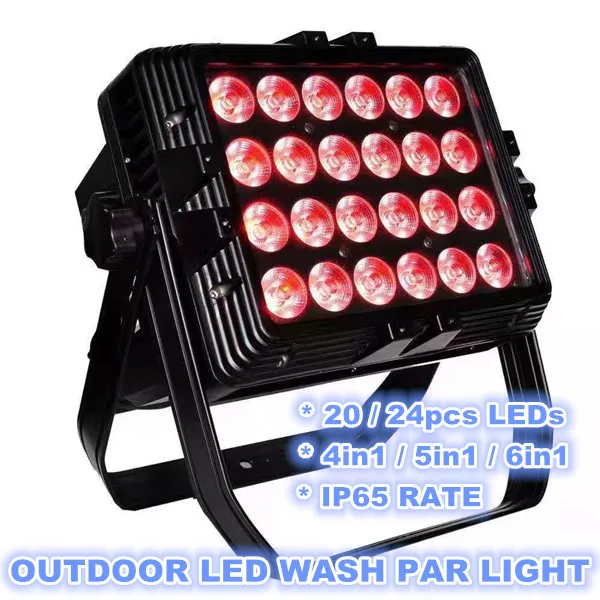 4pcs/lot 20*15W 5 in 1 Professional Stage Lighting Die-cast Aluminum RGBWA Waterproof Zoom LED Par Can Light | Лампы и освещение