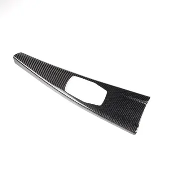 

Carbon Fiber Gear Shift Knob Cover Multimedia Button Panel Trim Sticker For BMW
