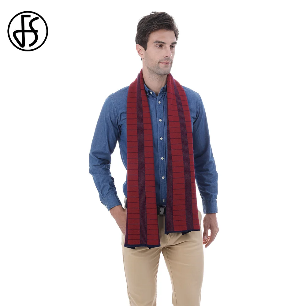 

FS 2019 British Style Winter Cashmere Men Scarf Luxury Brand Classical Plaid Scarves Hijab Neck Warm Pashmina Bufanda Hombre