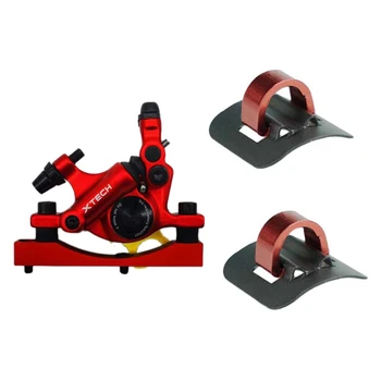 

1Pcs Scooter Embedding Buckle & 1 Pcs Electric Scooter Hydraulic Brake Adapter Kitaluminum Piston Parts