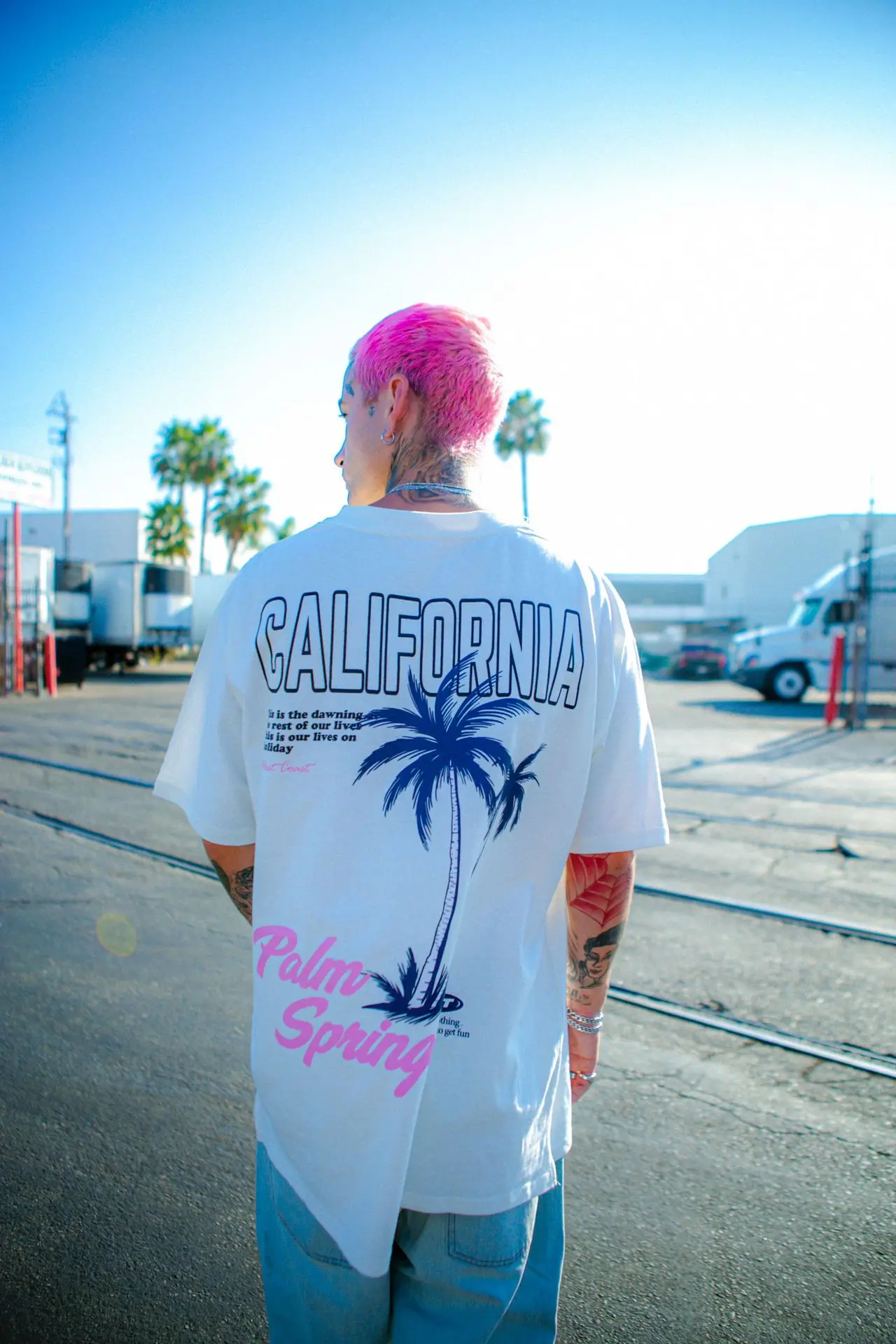 Женская/Мужская Новая модная футболка с принтом California, Винтажная футболка в стиле панк, топы в стиле Hight Street для скейтборда, футболки в стиле хип-хоп, T-016