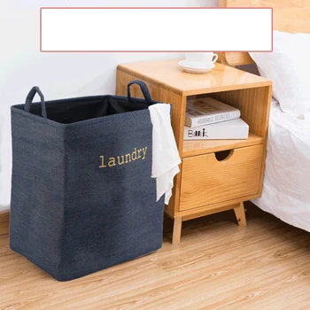 

Large Foldable Dirty Laundry Basket Organizer Printed Collapsible Home Laundry Hamper Sorter Laundry Basket