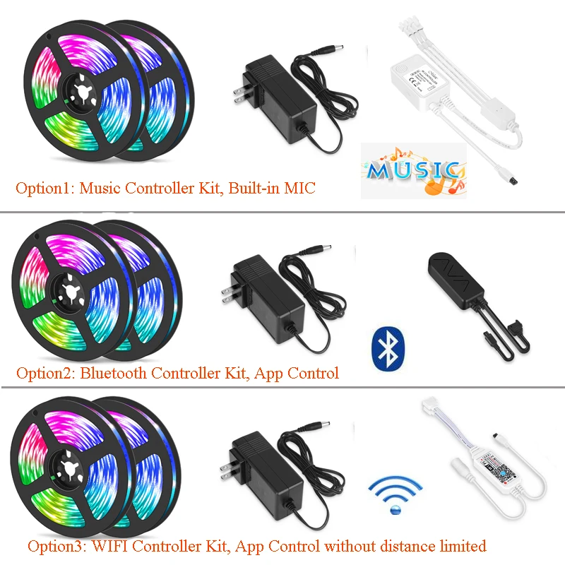 5 м 10 Светодиодные полосы светильник s 5050 RGB Цвета Водонепроницаемый напольный ing