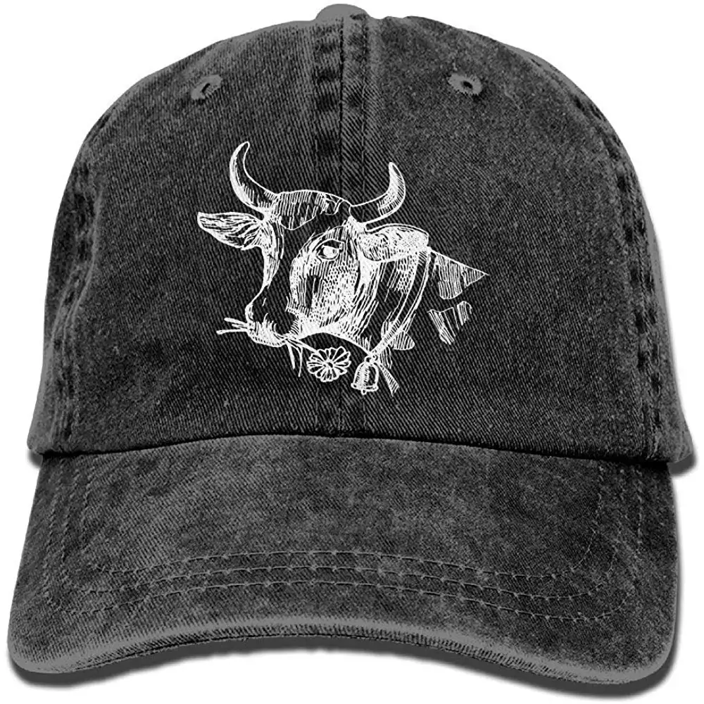 Texas Longhorn Milk, унисекс, окрашенная в пряжу джинсовая кепка, бейсболка