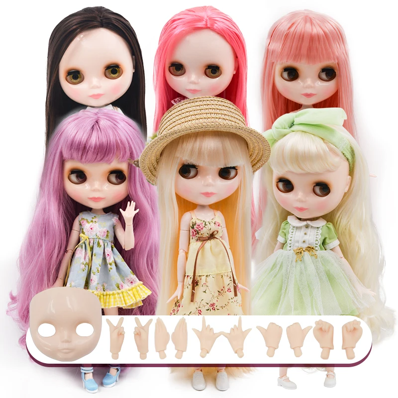 Neo Blyth кукла NBL на заказ блестящее лицо, 1/6 BJD шарнирная кукла Ob24 кукла Blyth для девочки, игрушки для детей F NBL 01