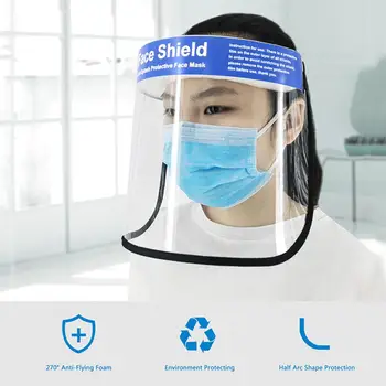 

Reusable Foldable Dust Proof Anti Droplet Oil Adjustable Face Shield Mask Visor