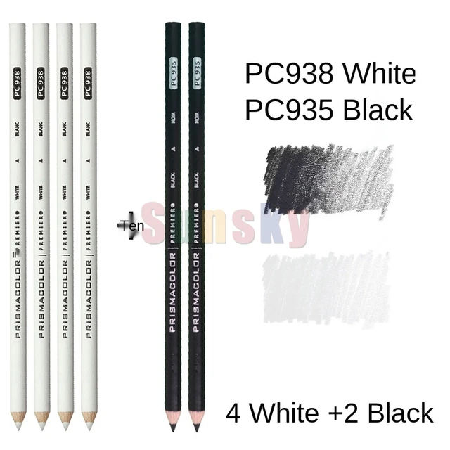  Prismacolor Premier Colored Pencil - White (PC-938)